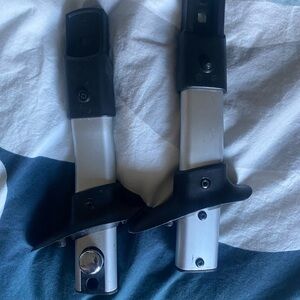 Kids' Black and Silver Second Seat Stroller Attachment